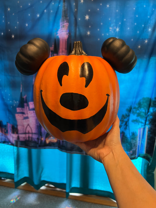 Mickey & Minnie Pumpkin DIY