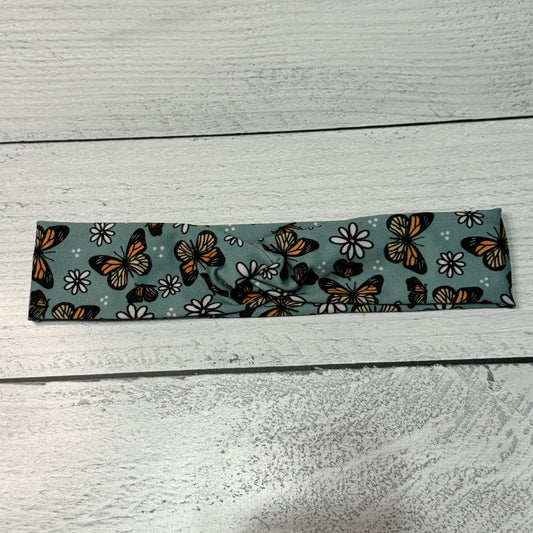 Butterfly Headband for Women (Brushed Poly)