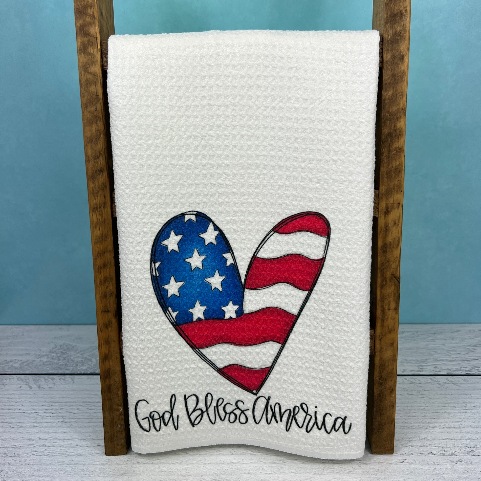 God Bless America/ Sweet Summer Kitchen Towel