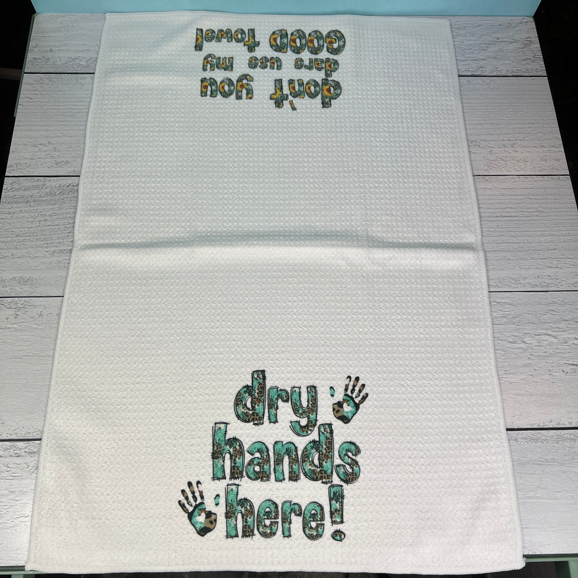 It's A Good Day To Be Happy Kitchen Towel Set